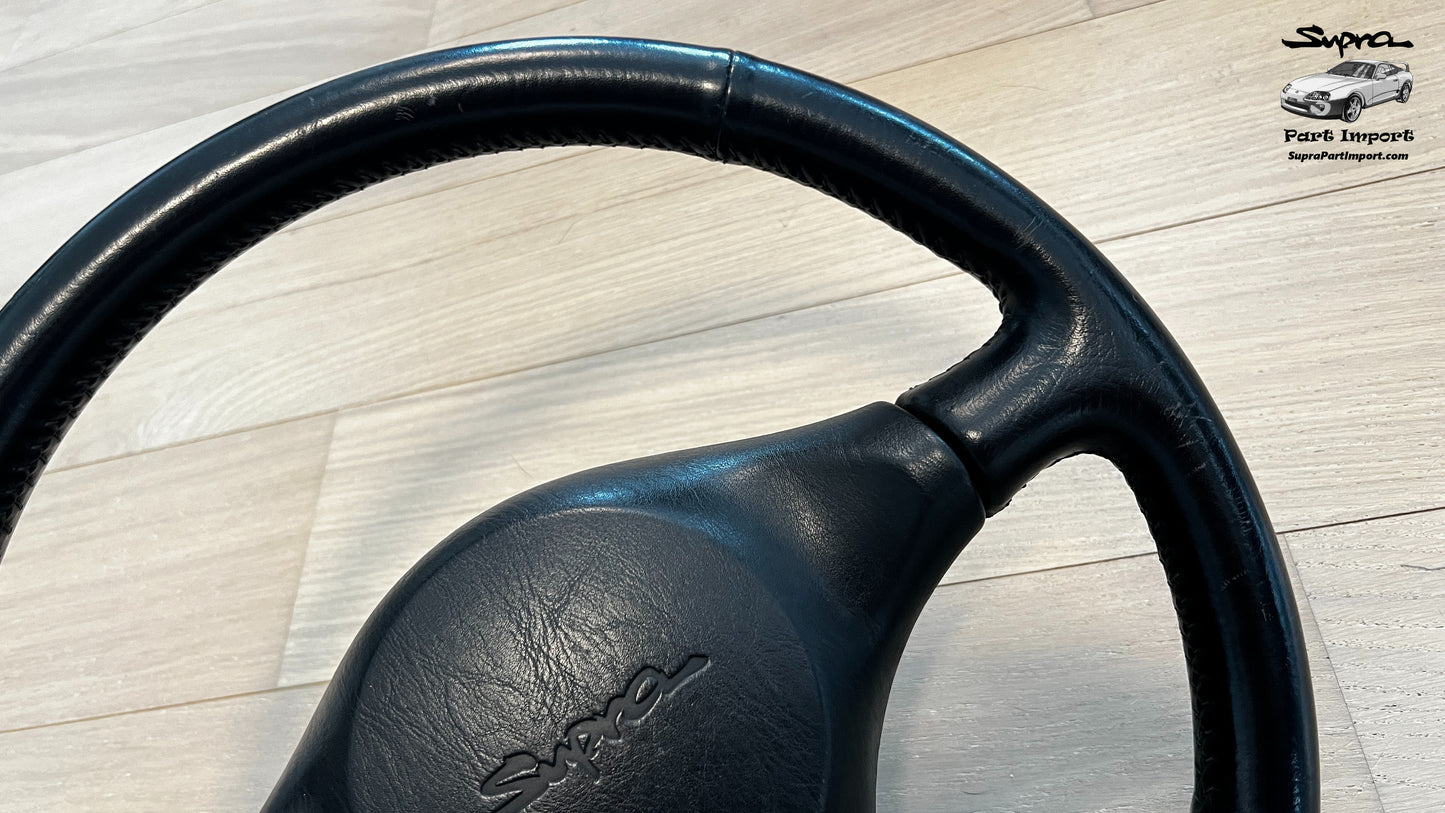 *MINT* JZA80 Supra Genuine OEM "Supra" Script Steering Wheel