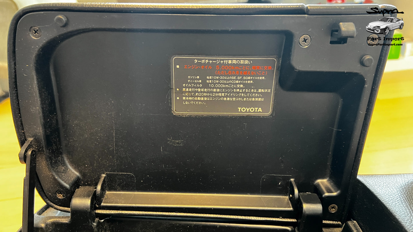 *RARE* JZA80/MK4 Supra Genuine OEM S1/S2 RHD Center Console Assembly (58810-14430 / 58911-14120)