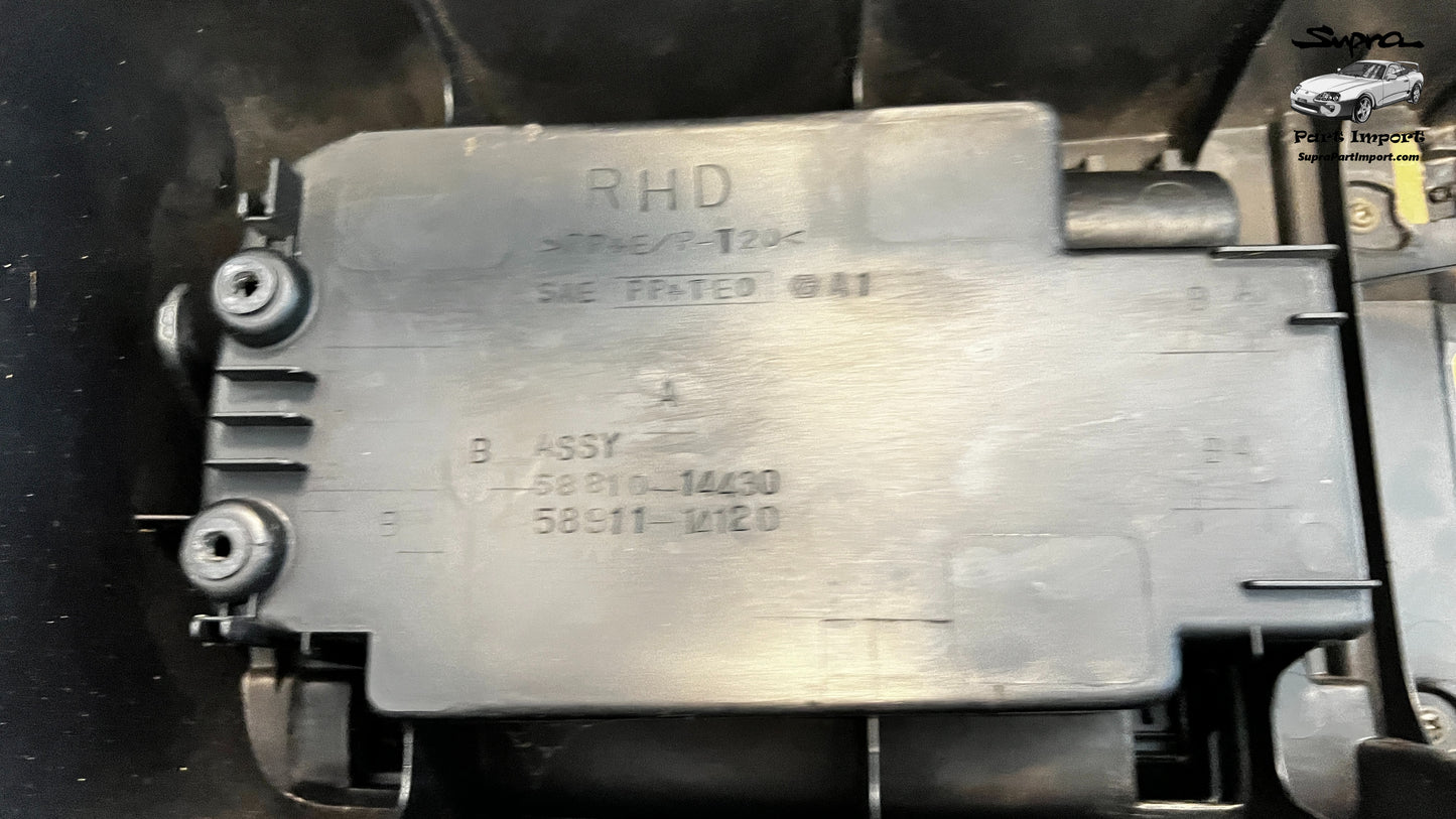 *RARE* JZA80/MK4 Supra Genuine OEM S1/S2 RHD Center Console Assembly (58810-14430 / 58911-14120)