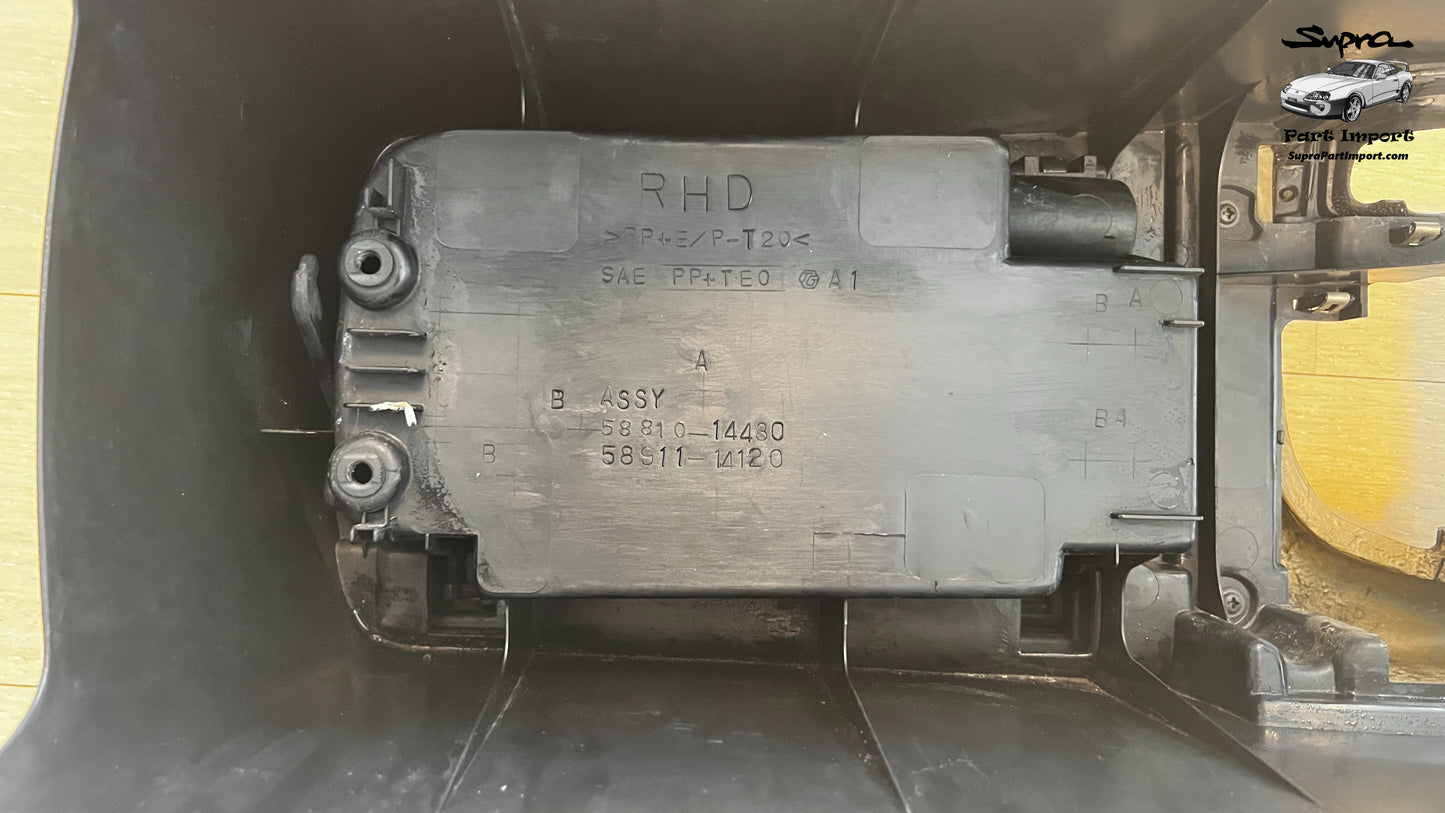 *RARE* JZA80/MK4 Supra Genuine OEM S1/S2 RHD Center Console Assembly (58810-14430 / 58911-14120)