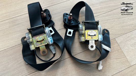 JZA80/MK4 Supra Genuine OEM LH Front Safety Belt (73220-14481-C0 + 73210-14541-C0)