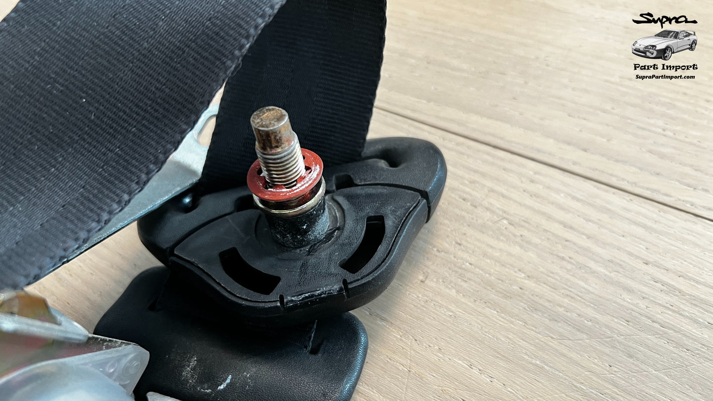 JZA80/MK4 Supra Genuine OEM LH Front Safety Belt (73220-14481-C0 + 73210-14541-C0)