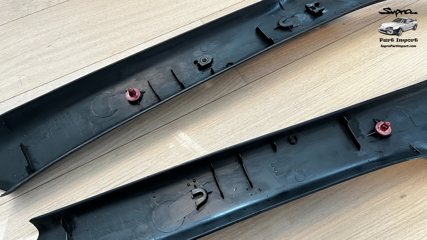 *RARE* JZA80 Supra Genuine OEM RHD A-Pillar Trim Set (62220-14060 + 62210-14070)