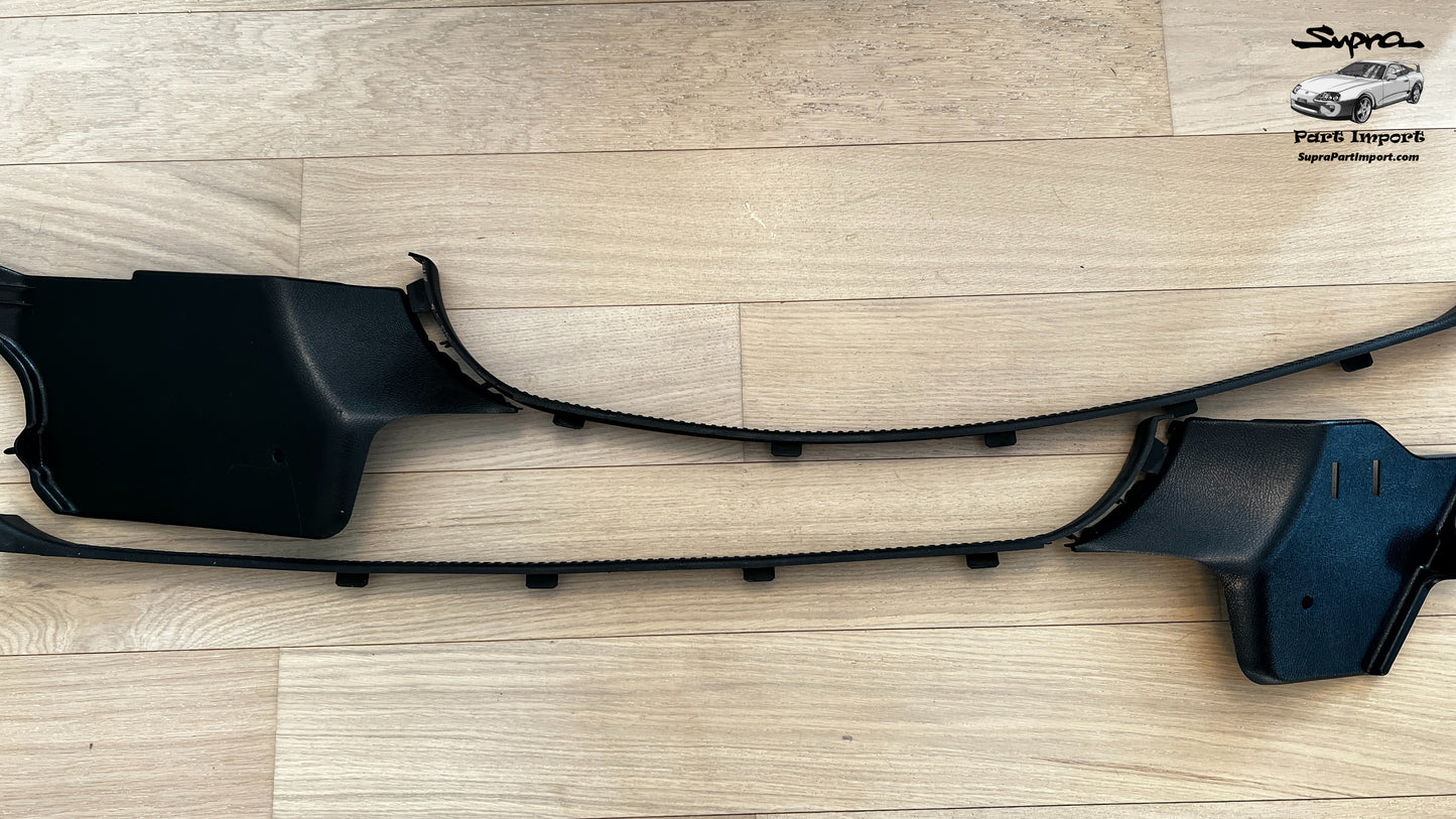 JZA80 Supra Genuine OEM RHD Interior Side Kick Panels (62102-14240-C0, 62101-14180-C0)