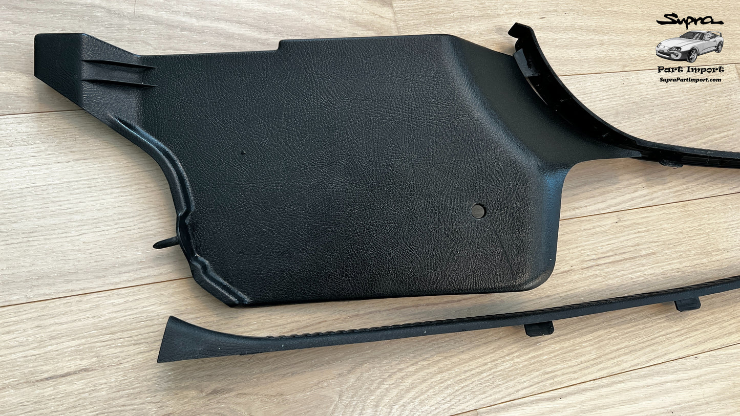 JZA80 Supra Genuine OEM RHD Interior Side Kick Panels (62102-14240-C0, 62101-14180-C0)