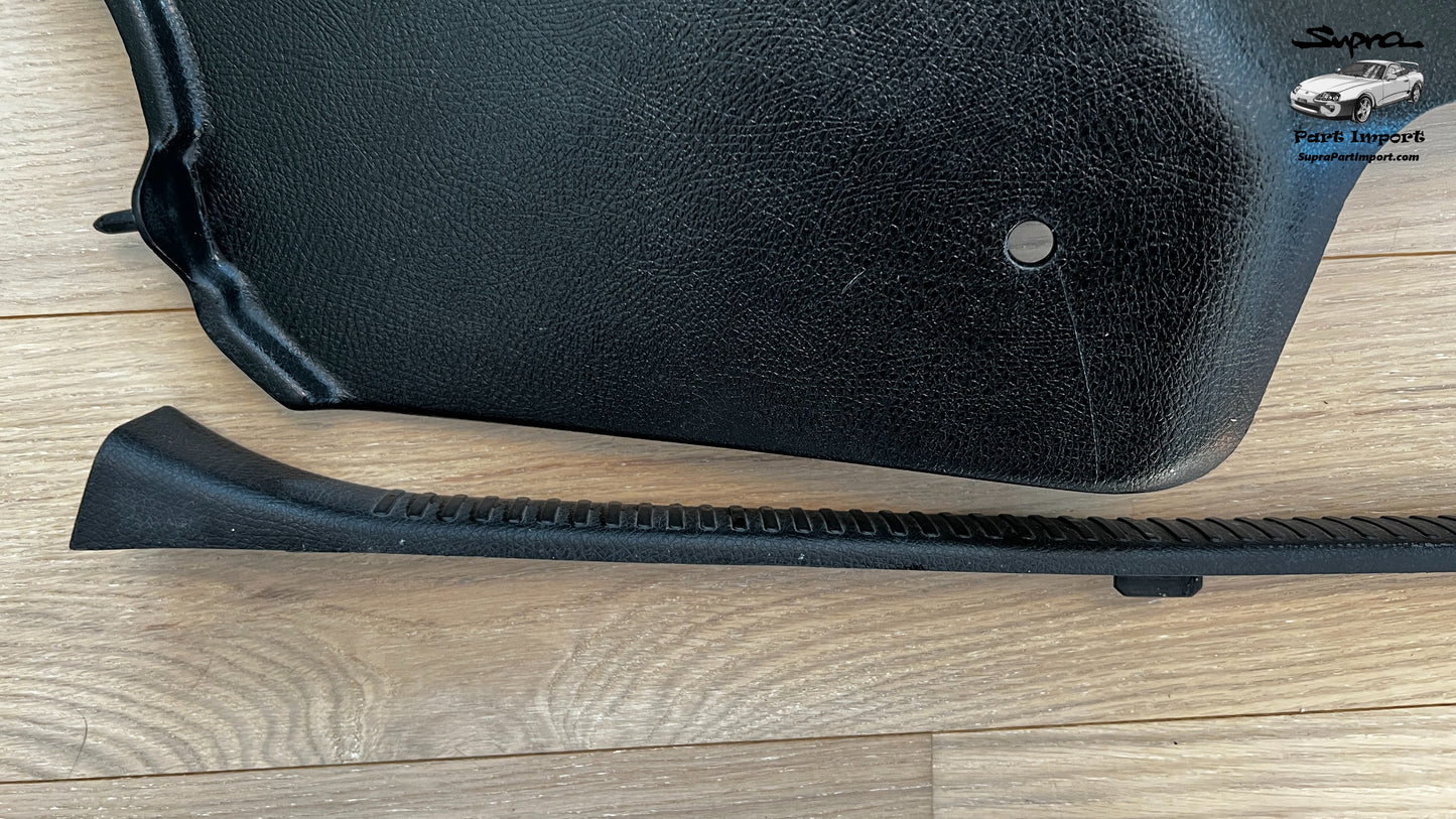 JZA80 Supra Genuine OEM RHD Interior Side Kick Panels (62102-14240-C0, 62101-14180-C0)
