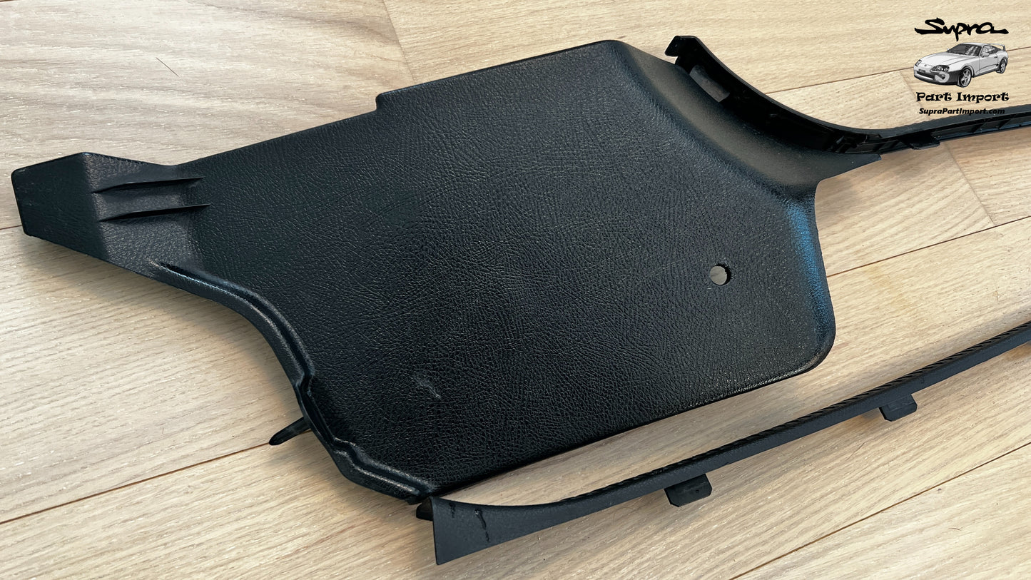 JZA80 Supra Genuine OEM RHD Interior Side Kick Panels (62102-14240-C0, 62101-14180-C0)