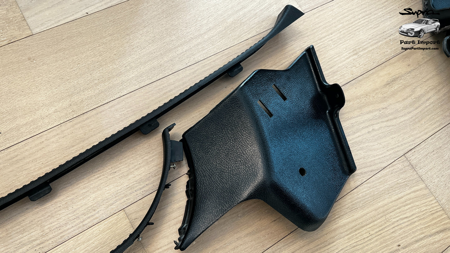 JZA80 Supra Genuine OEM RHD Interior Side Kick Panels (62102-14240-C0, 62101-14180-C0)