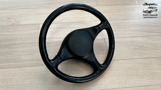 JZA80 Supra Genuine OEM "Supra" Script Steering Wheel