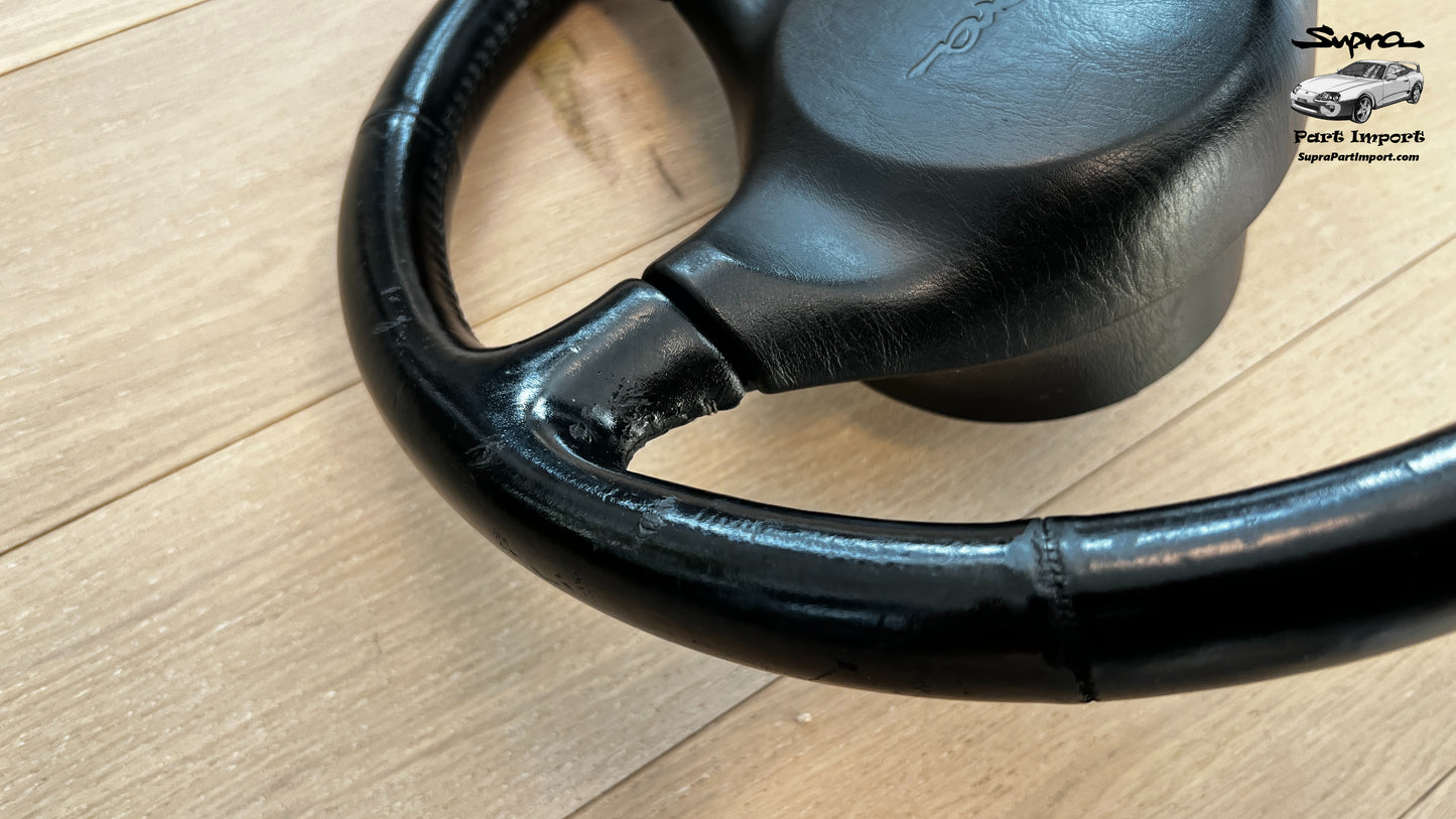JZA80 Supra Genuine OEM "Supra" Script Steering Wheel