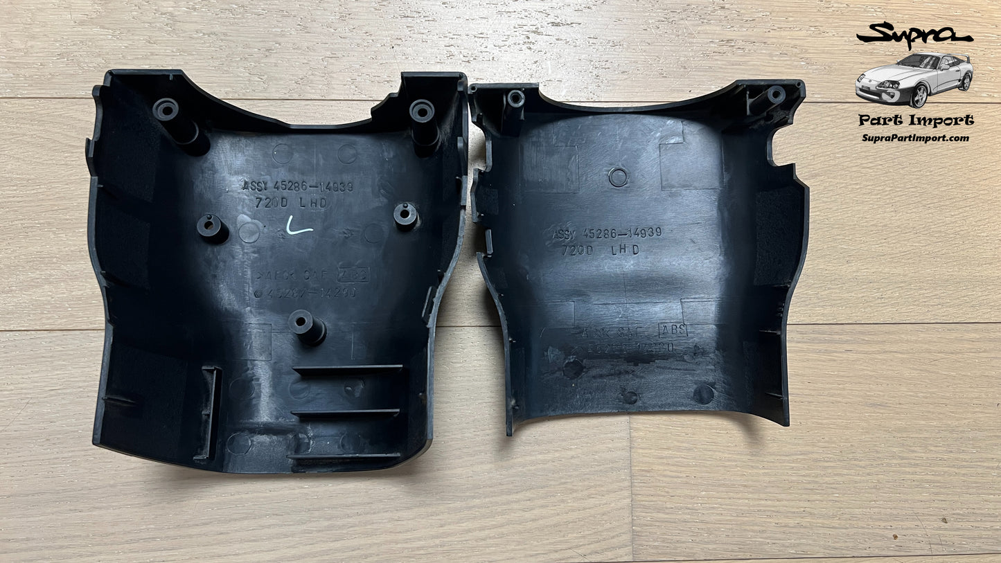 *LHD, Very Rare* JZA80 Supra Genuine OEM S1 LHD Steering Column Cover (45286-14939)