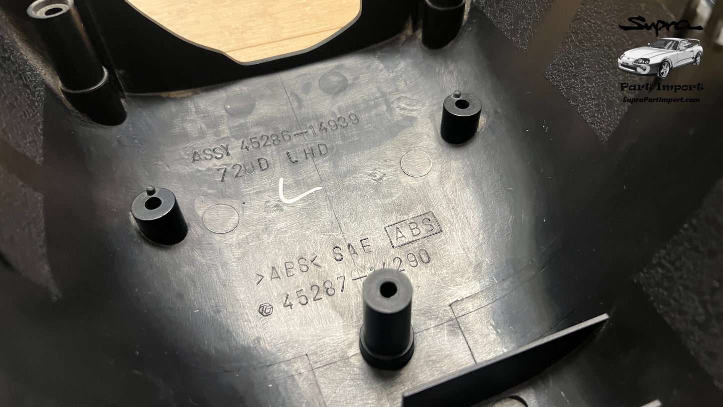 *LHD, Very Rare* JZA80 Supra Genuine OEM S1 LHD Steering Column Cover (45286-14939)