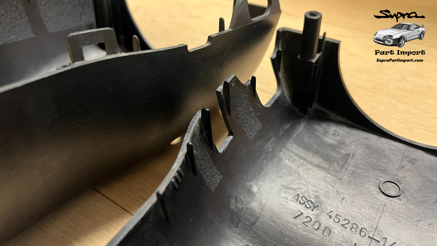 *LHD, Very Rare* JZA80 Supra Genuine OEM S1 LHD Steering Column Cover (45286-14939)