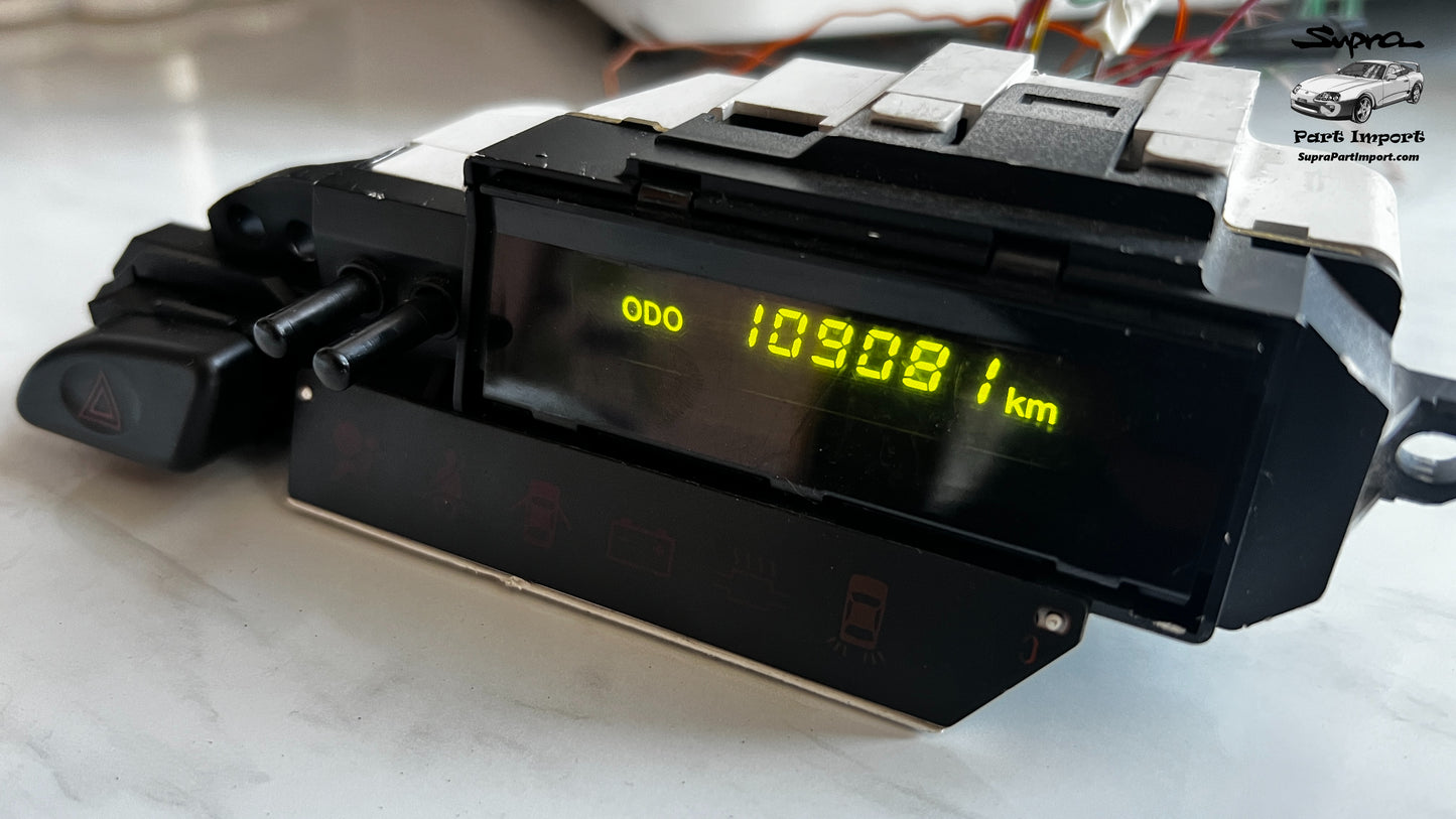 JZA80 Supra Genuine OEM S1 RHD 109081km Odometer Assembly, 83950-14090