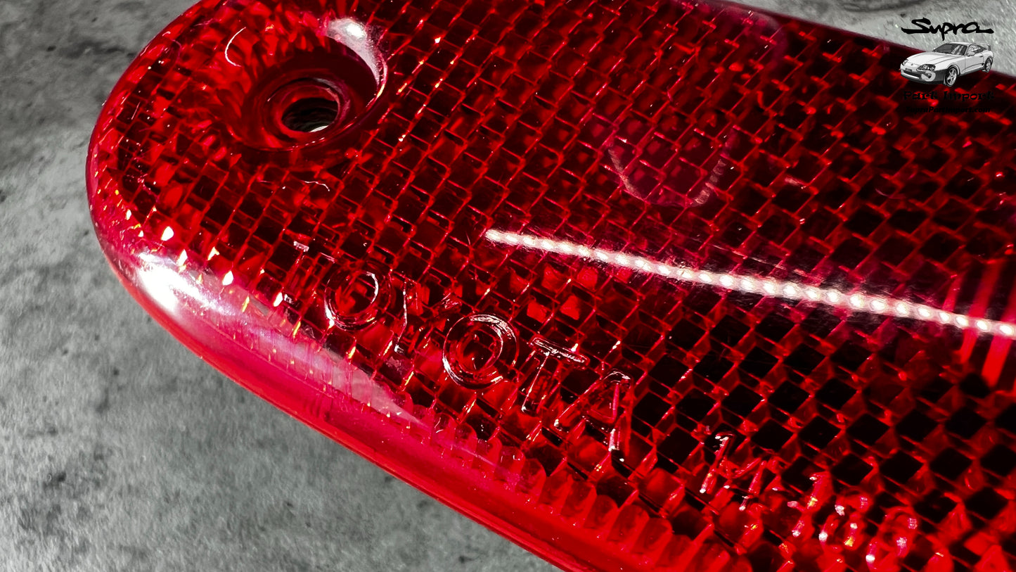 JZA80 Supra Genuine OEM LHD/RHD Rear Side Markers (81750-14080 + 81760-14070)