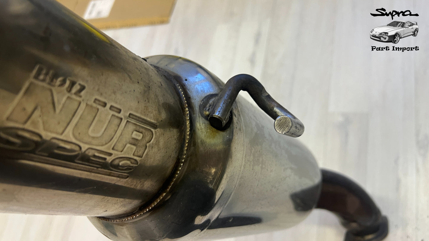 JZA80 Supra Fitting Blitz Nür Spec Rear Muffler