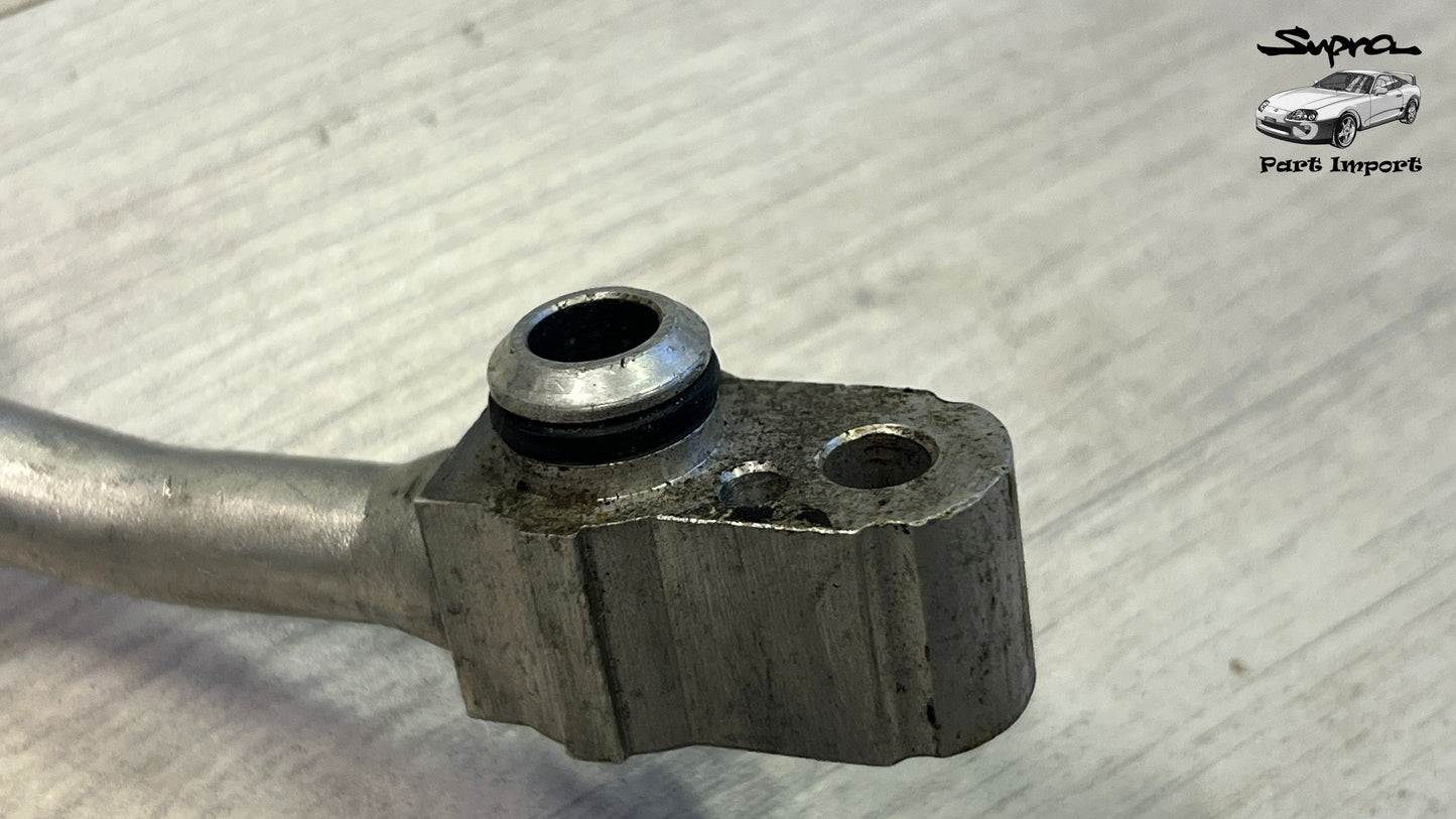 *RARE* JZA80 Supra Genuine OEM Air Conditioning Coolant Refrigerant Discharge Liquid Hose (88711-14650)