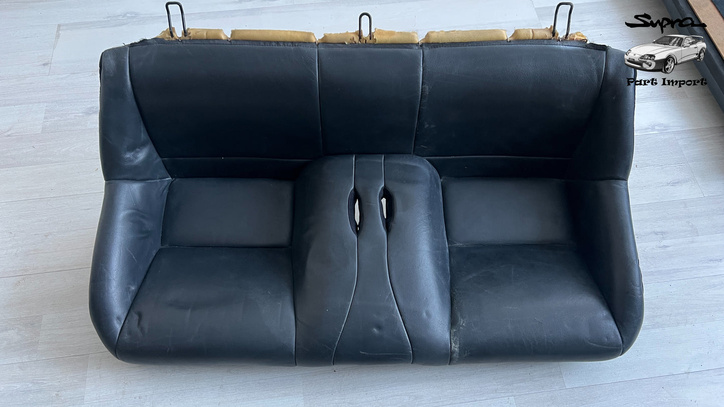 *RARE* JZA80 Supra Genuine OEM EU-Spec S1 Leather Rear Seat Set (71560-14470-C0 + 71480-1D481-C2)