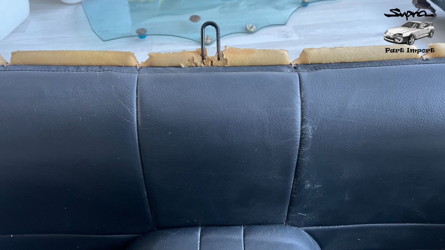 *RARE* JZA80 Supra Genuine OEM EU-Spec S1 Leather Rear Seat Set (71560-14470-C0 + 71480-1D481-C2)