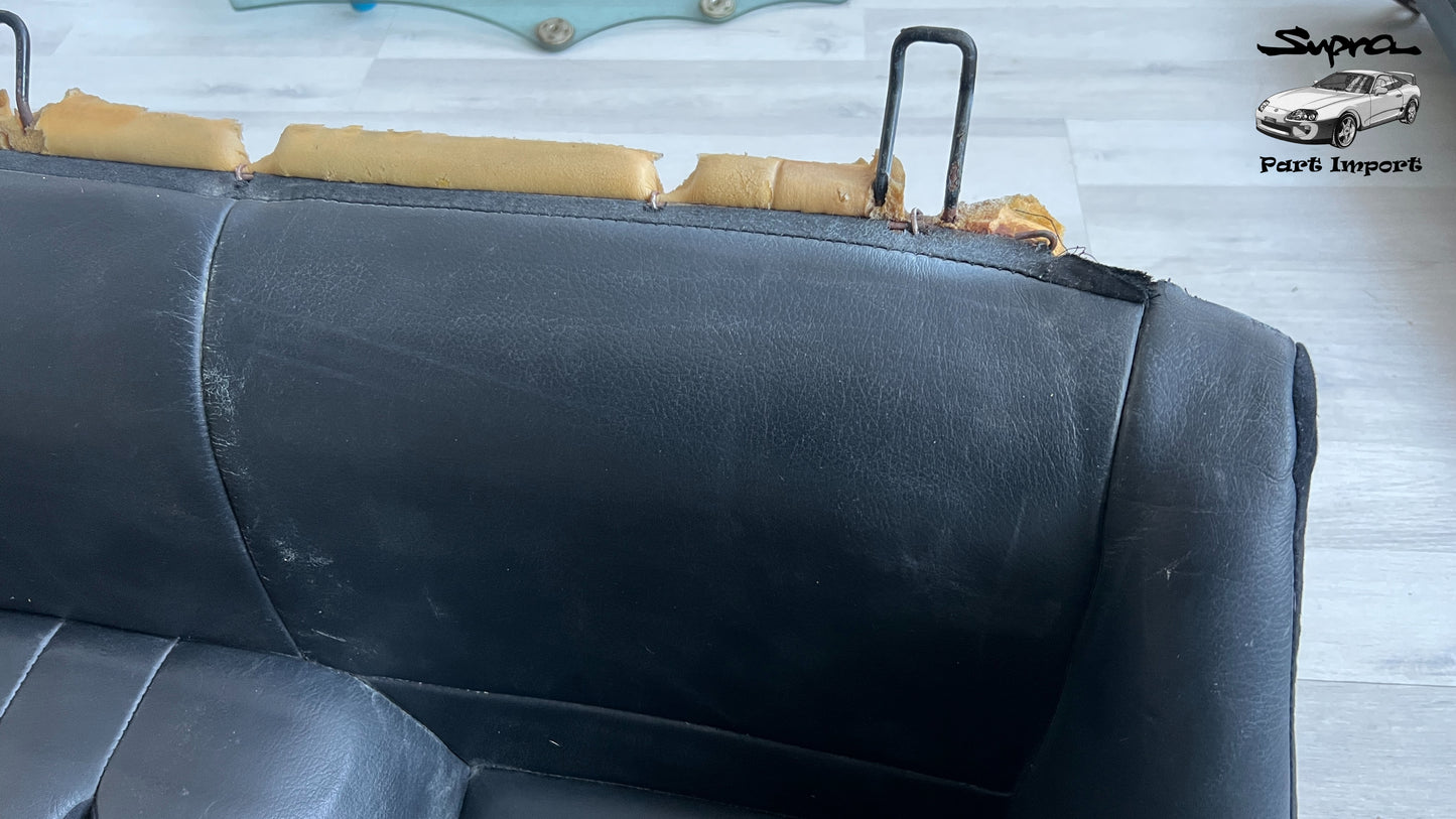 *RARE* JZA80 Supra Genuine OEM EU-Spec S1 Leather Rear Seat Set (71560-14470-C0 + 71480-1D481-C2)