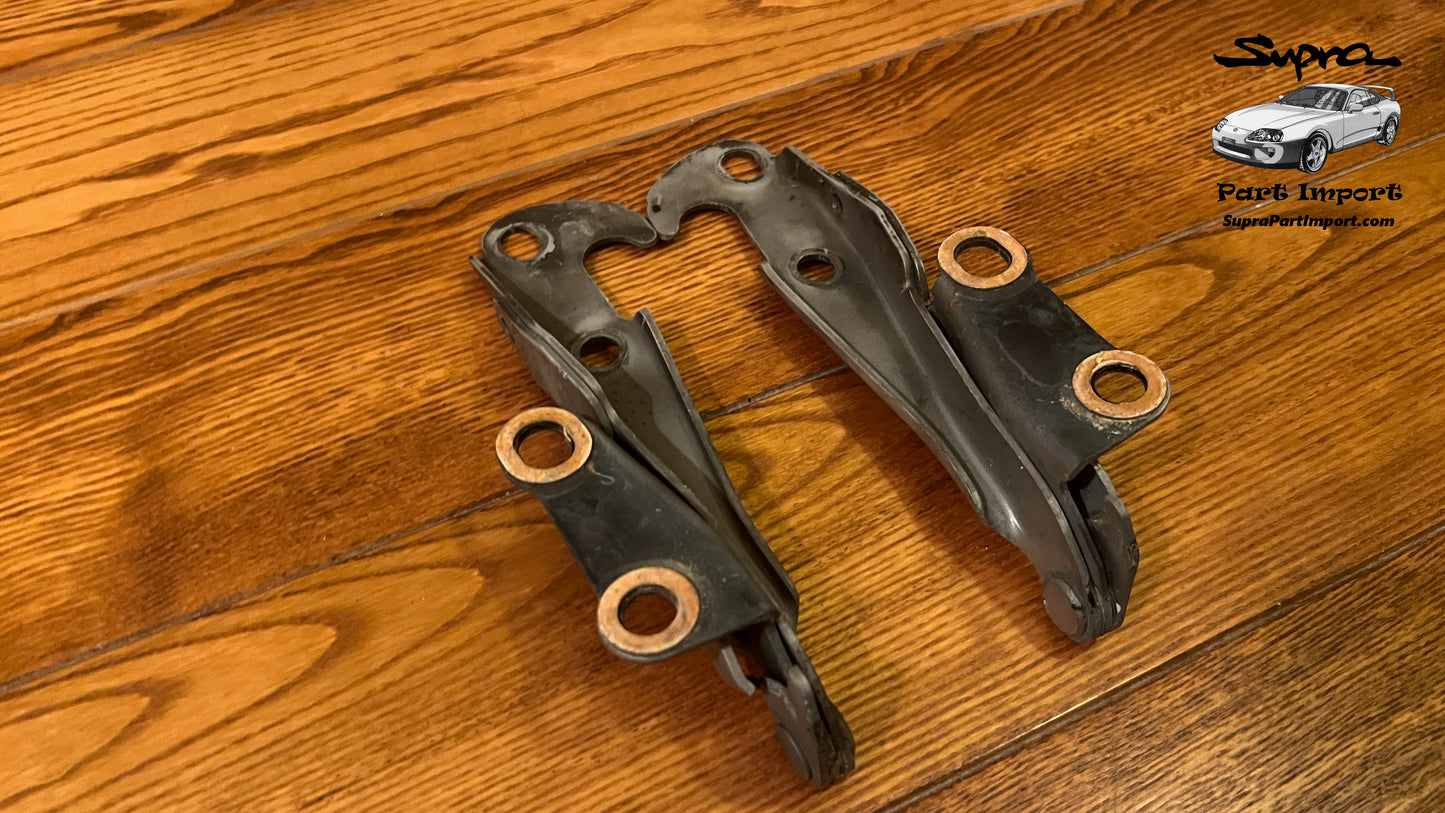 JZA80 Supra Genuine OEM Bonnet Hinge Set (2 pc.) (53410-14130 + 53420-14100)