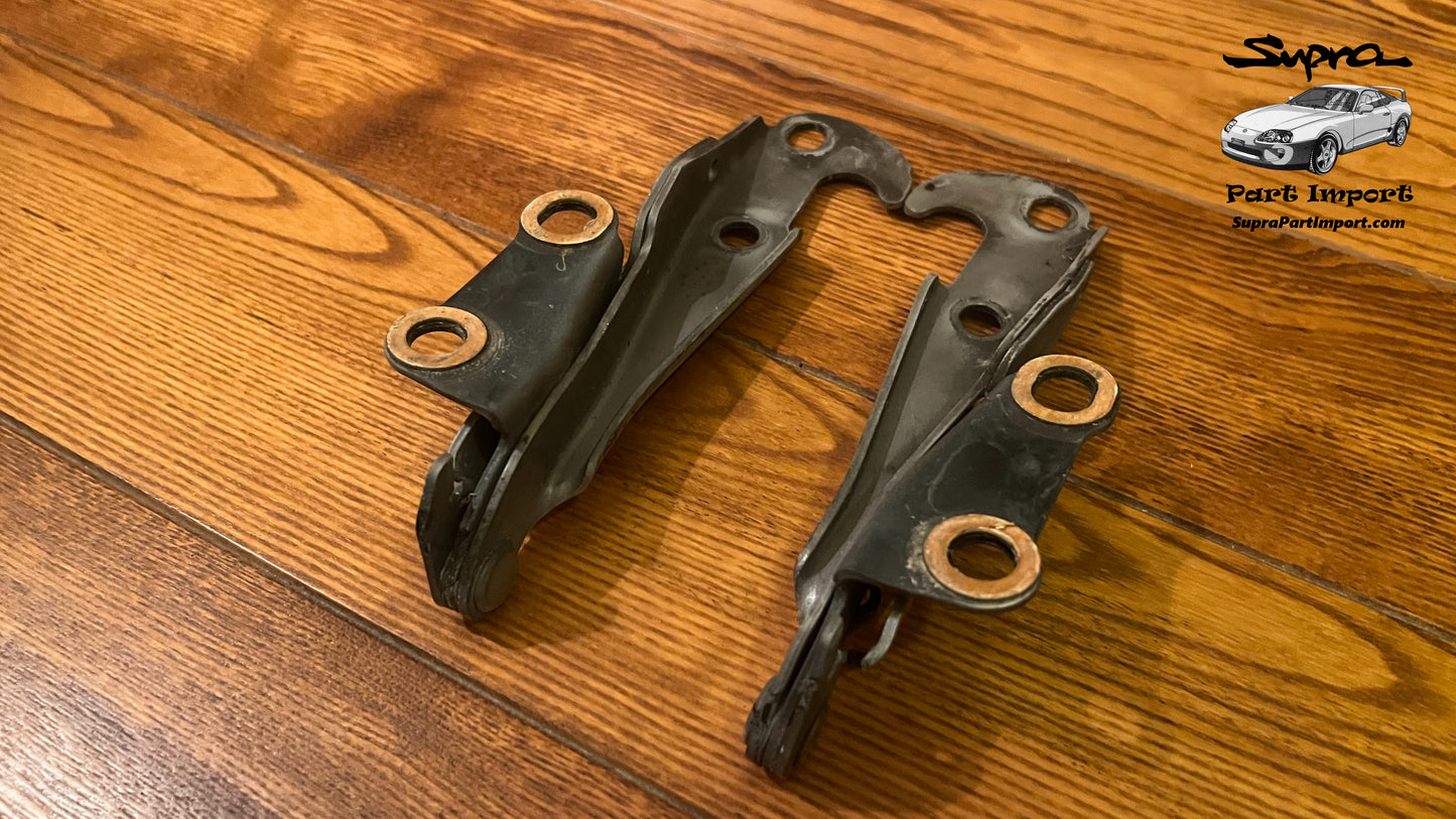 JZA80 Supra Genuine OEM Bonnet Hinge Set (2 pc.) (53410-14130 + 53420-14100)