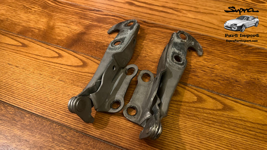 JZA80 Supra Genuine OEM Bonnet Hinge Set (2 pc.) (53410-14130 + 53420-14100)