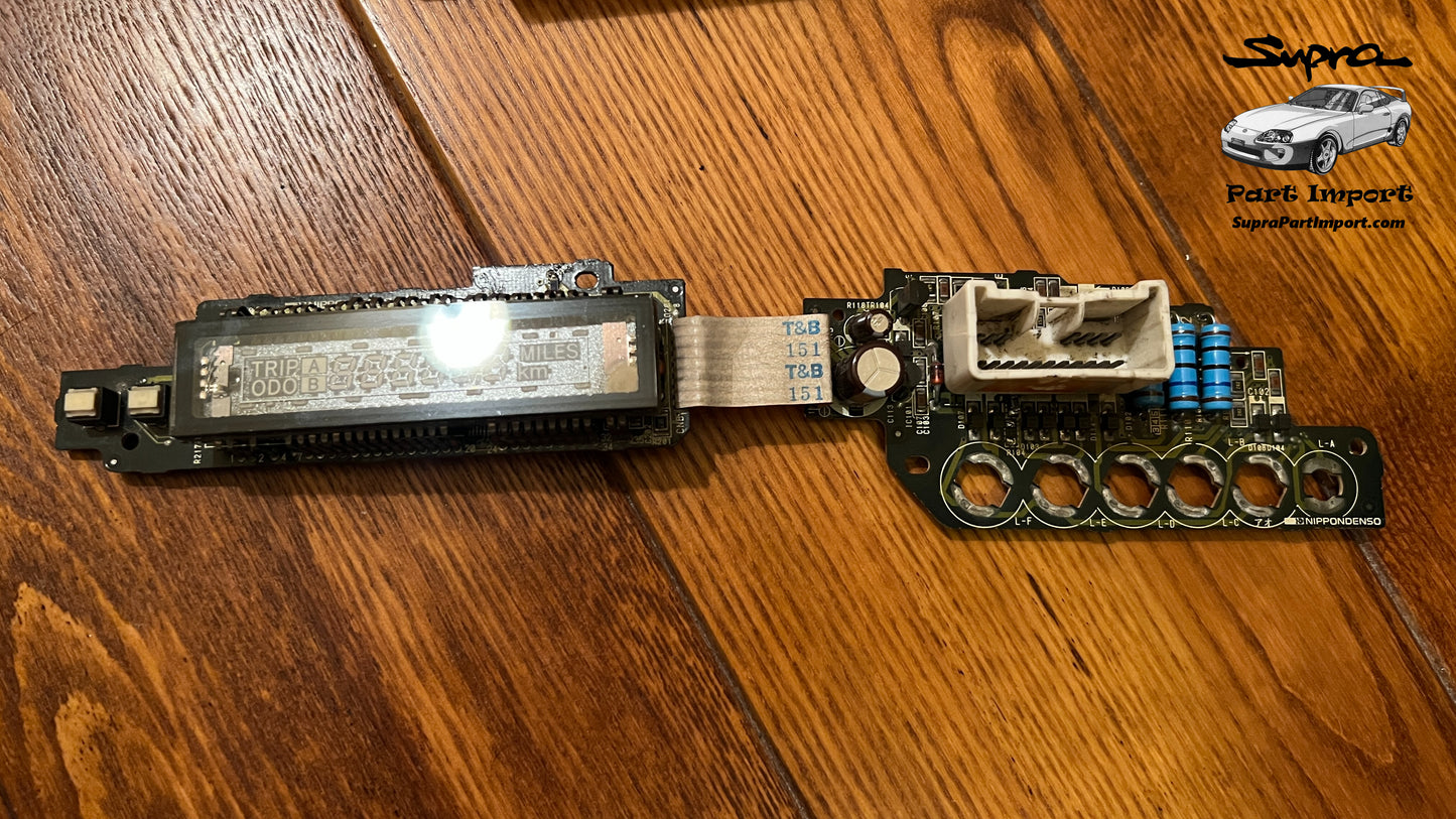*RARE* JZA80 Supra Genuine OEM S1 RHD 78797 MILES Odometer Module (83950-14090)