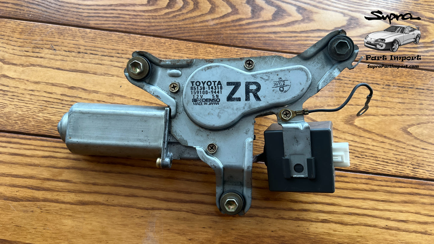 JZA80 Supra Genuine OEM RHD Rear Wiper Motor Assembly (85130-14310)