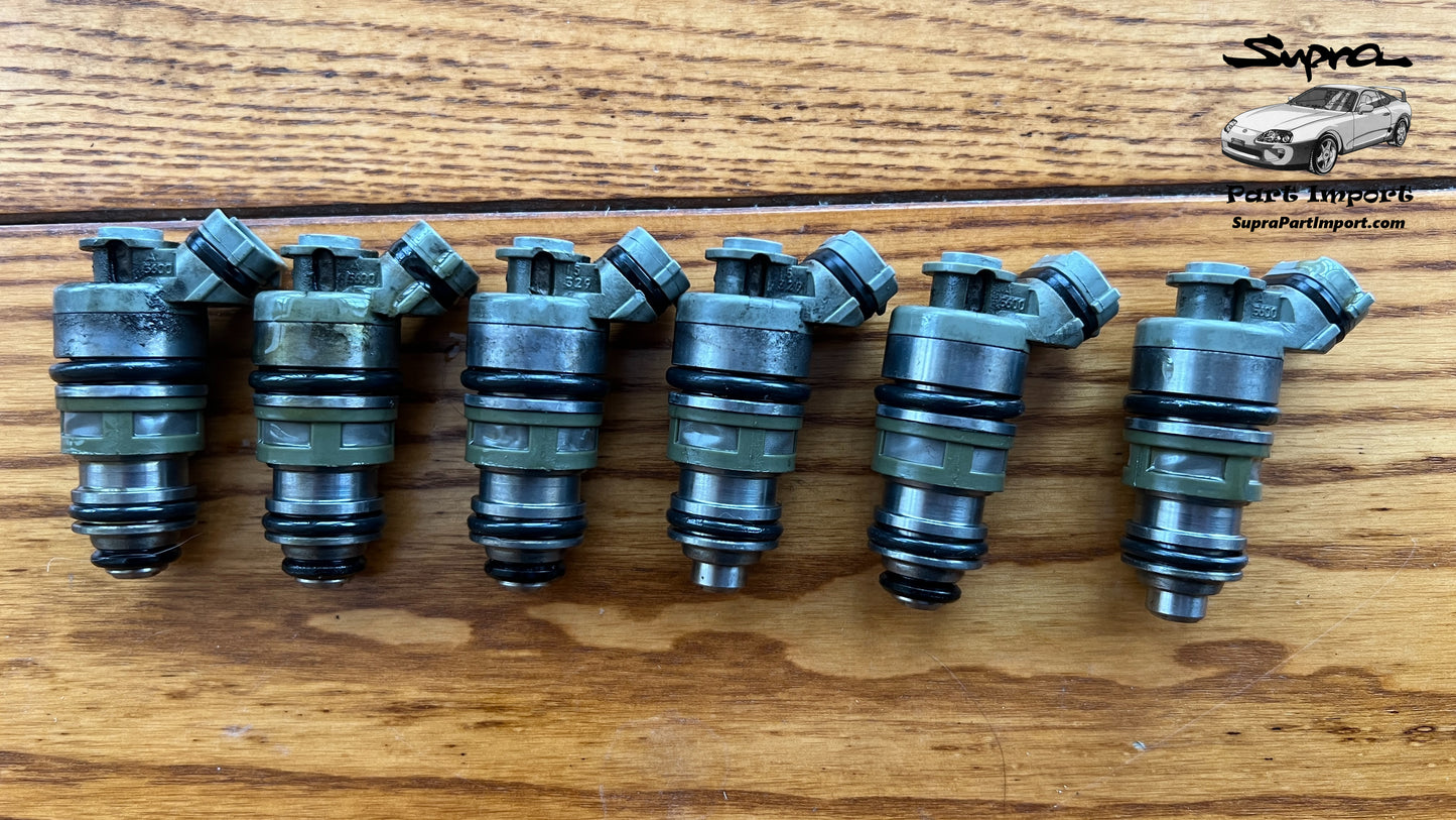 JZA80 Supra Genuine OEM 2JZ-GTE Non-VVTi 440cc Injector Set (6 pc.)