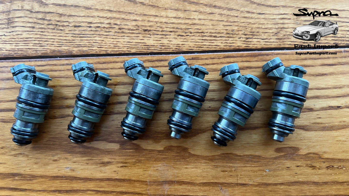 JZA80 Supra Genuine OEM 2JZ-GTE Non-VVTi 440cc Injector Set (6 pc.)