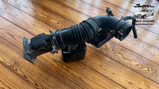 *RARE, DISCONTINUED* JZA80 Supra Genuine OEM LHD NA MAF Assy w/ Air Cleaner Piping (22250-46010 / 22250-46040)
