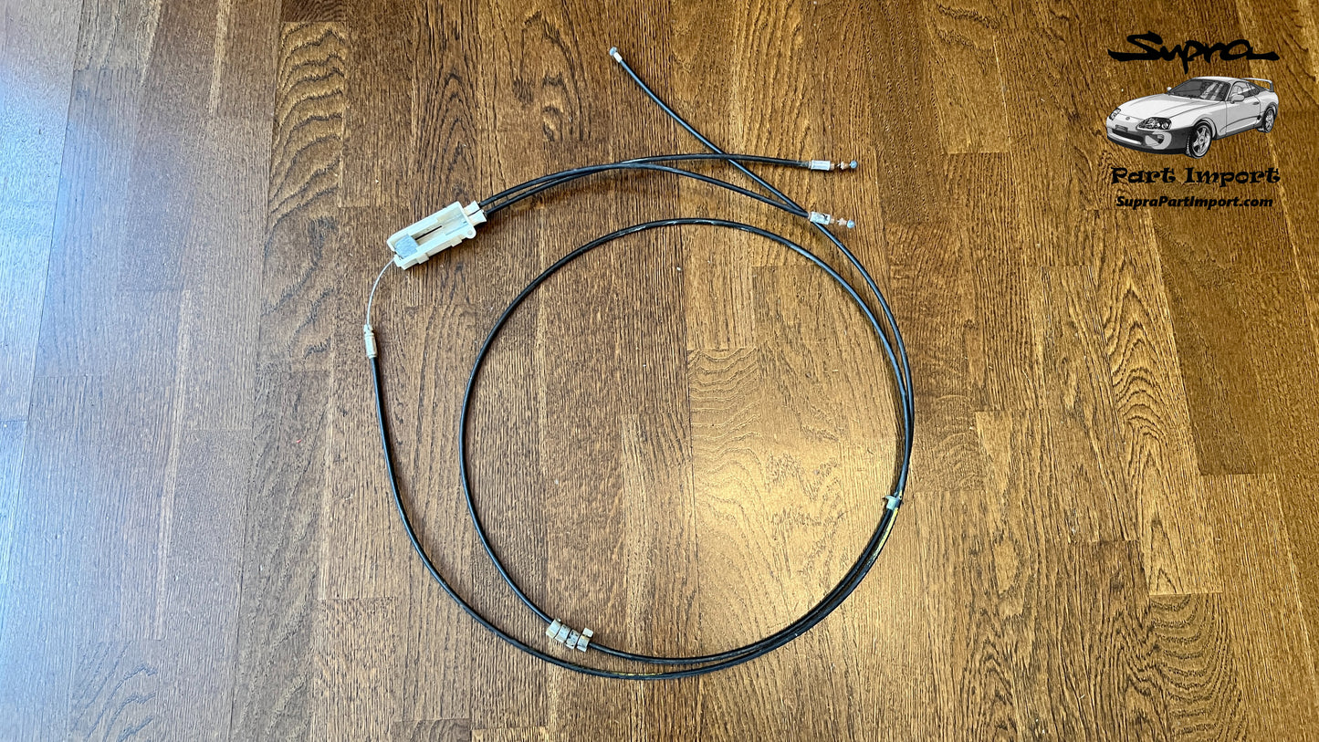 JZA80 Supra Genuine OEM Hood Lock Release Control Cable (53630-14300)