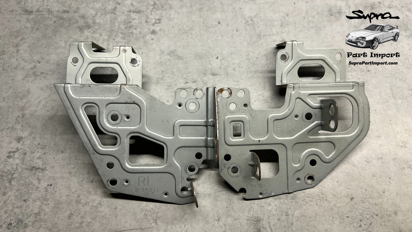JZA80 Supra Genuine OEM S1/S2 RHD Radio Bracket Set (2 pc.) (86212-14210 + 86211-14250)