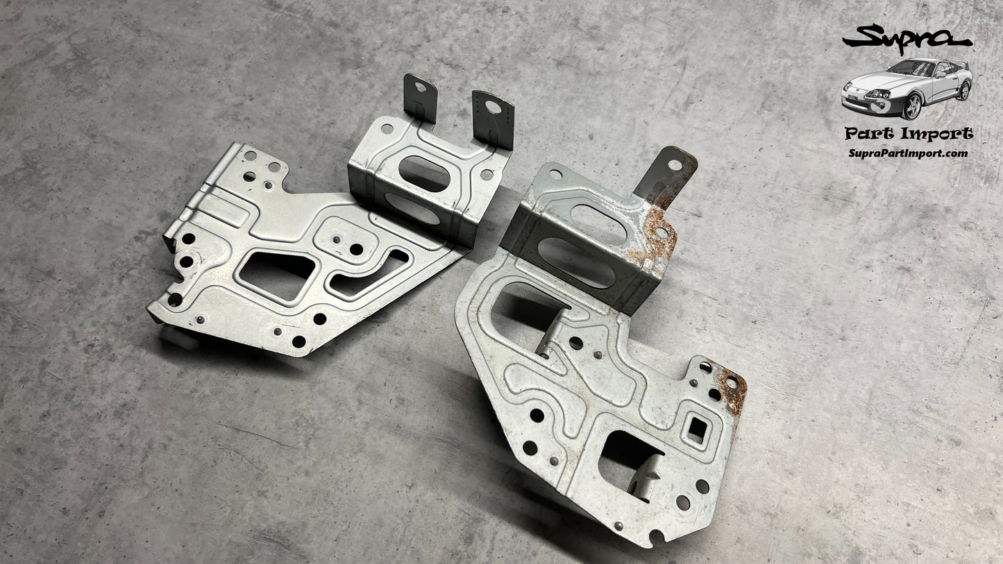 JZA80 Supra Genuine OEM S1/S2 RHD Radio Bracket Set (2 pc.) (86212-14210 + 86211-14250)