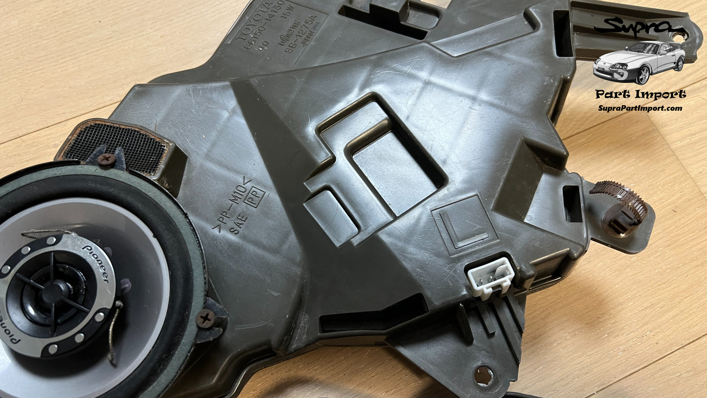 JZA80 Supra Genuine OEM LHD/RHD Front Speaker Box Set (L+R) (86150-14131 + 86150-14121)