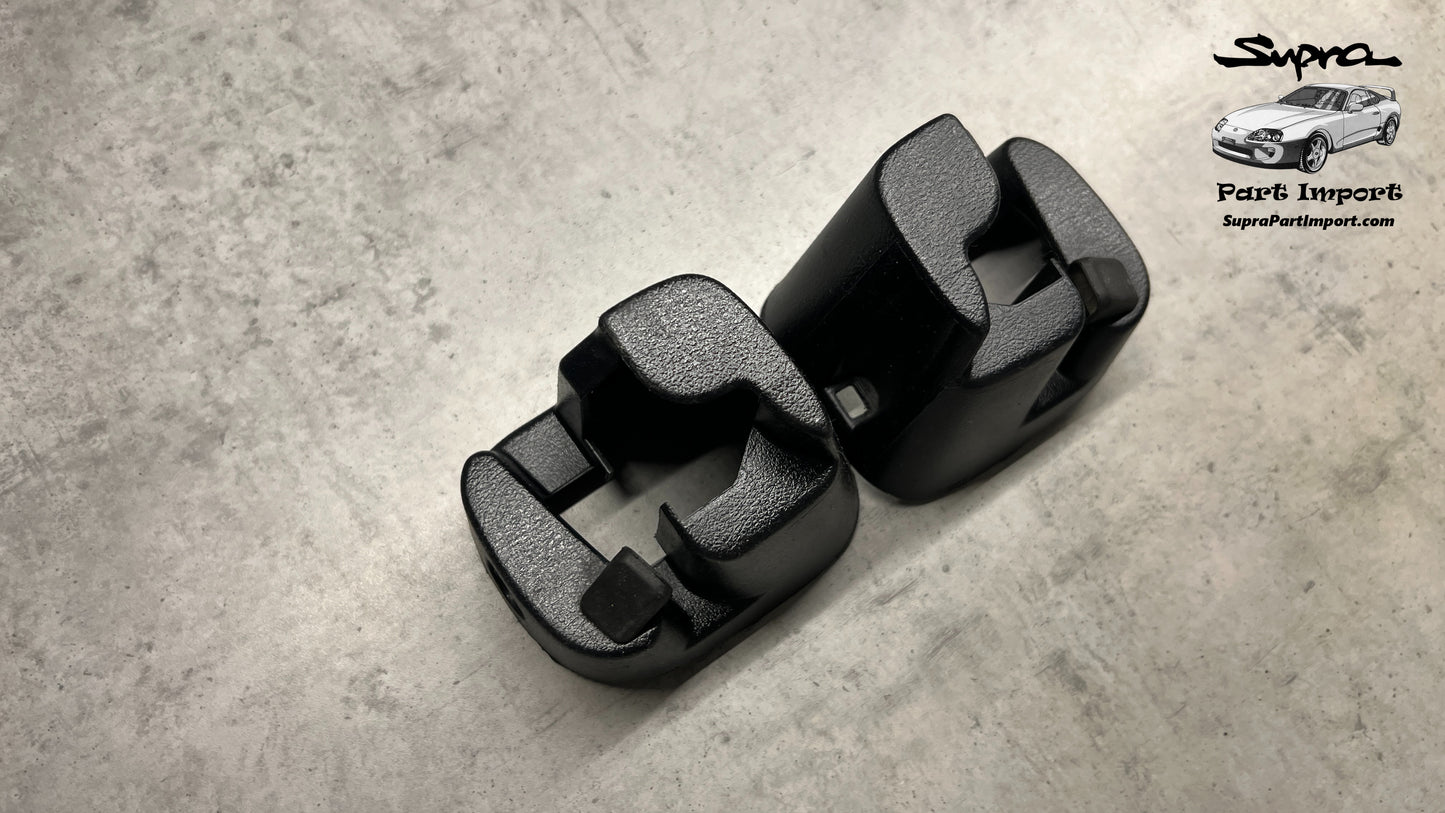 JZA80 Supra Genuine OEM LHD/RHD Removable Roof Holder Garnish Set (2 pc) (63685-14020 + 63686-14020)