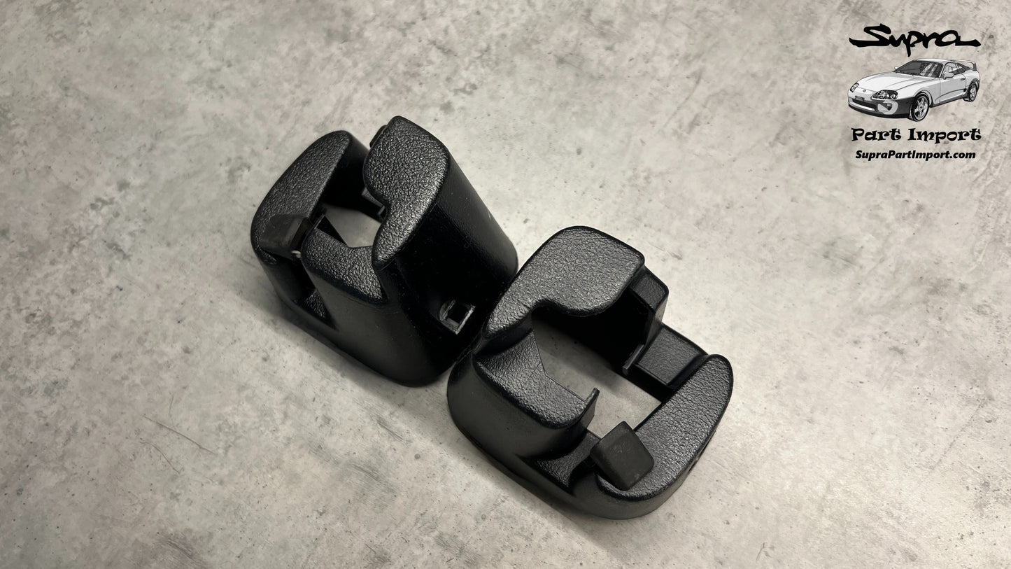 JZA80 Supra Genuine OEM LHD/RHD Removable Roof Holder Garnish Set (2 pc) (63685-14020 + 63686-14020)