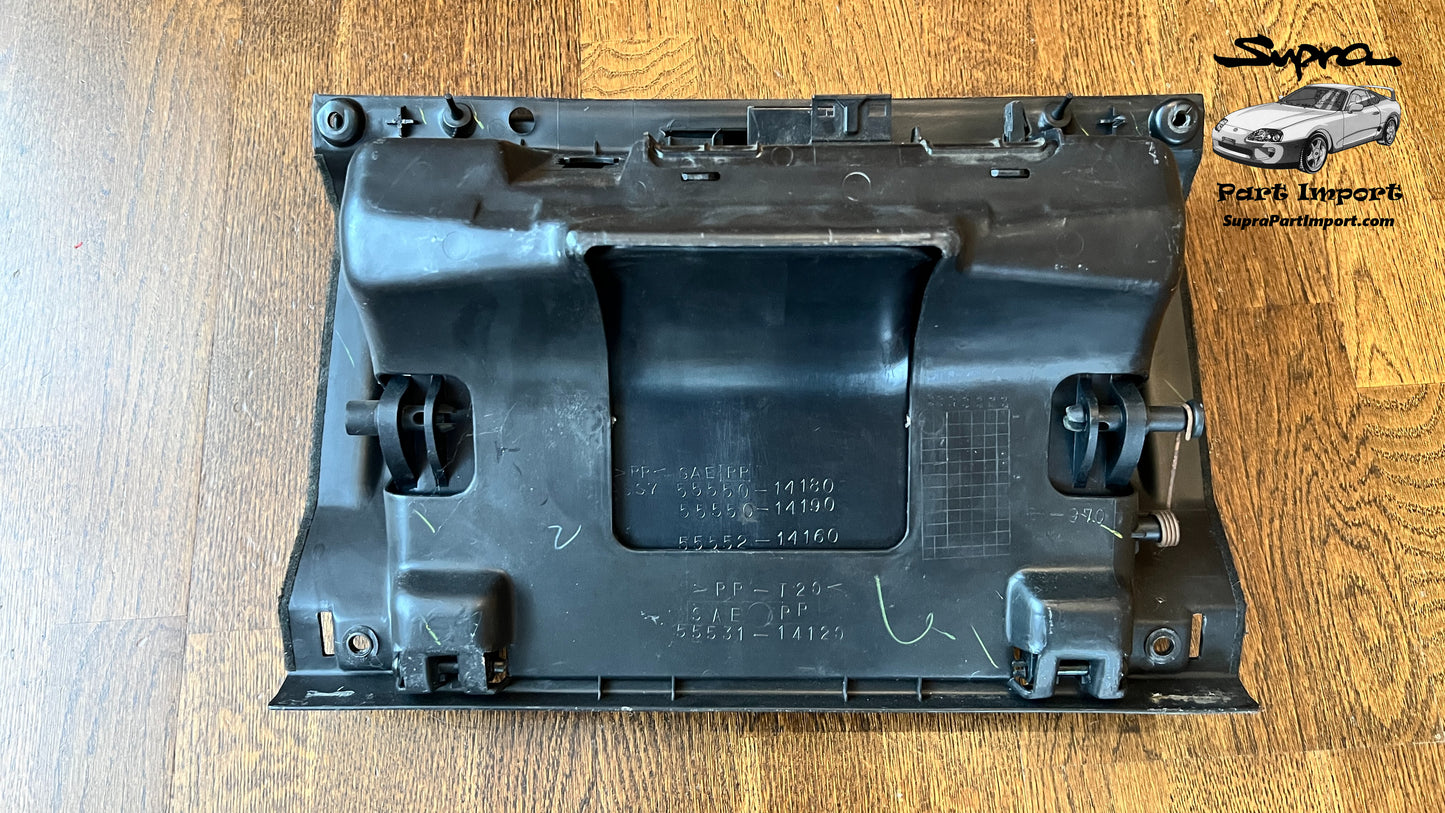 JZA80 Supra Genuine OEM LHD/RHD Lower Glovebox (55531-14120 / 55550-14180-C0)