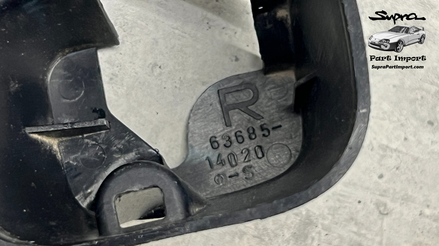 JZA80 Supra Genuine OEM LHD/RHD Removable Roof Holder Garnish Set (2 pc) (63685-14020 + 63686-14020)