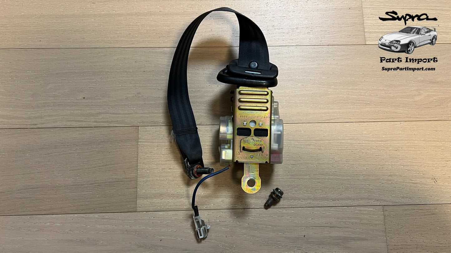 JZA80 Supra Genuine OEM LHD/RHD Left Side Front Safety Belt (73220-14481-C0)