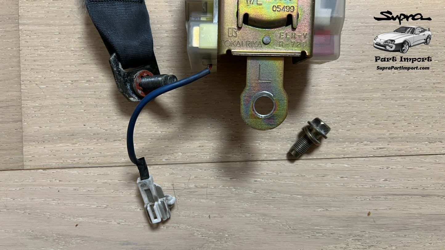 JZA80 Supra Genuine OEM LHD/RHD Left Side Front Safety Belt (73220-14481-C0)