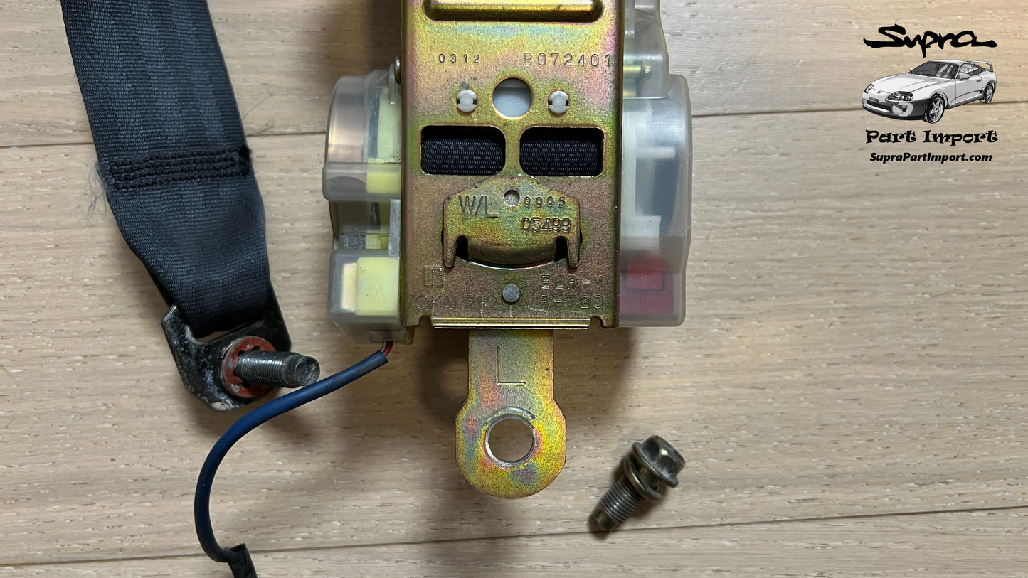 JZA80 Supra Genuine OEM LHD/RHD Left Side Front Safety Belt (73220-14481-C0)