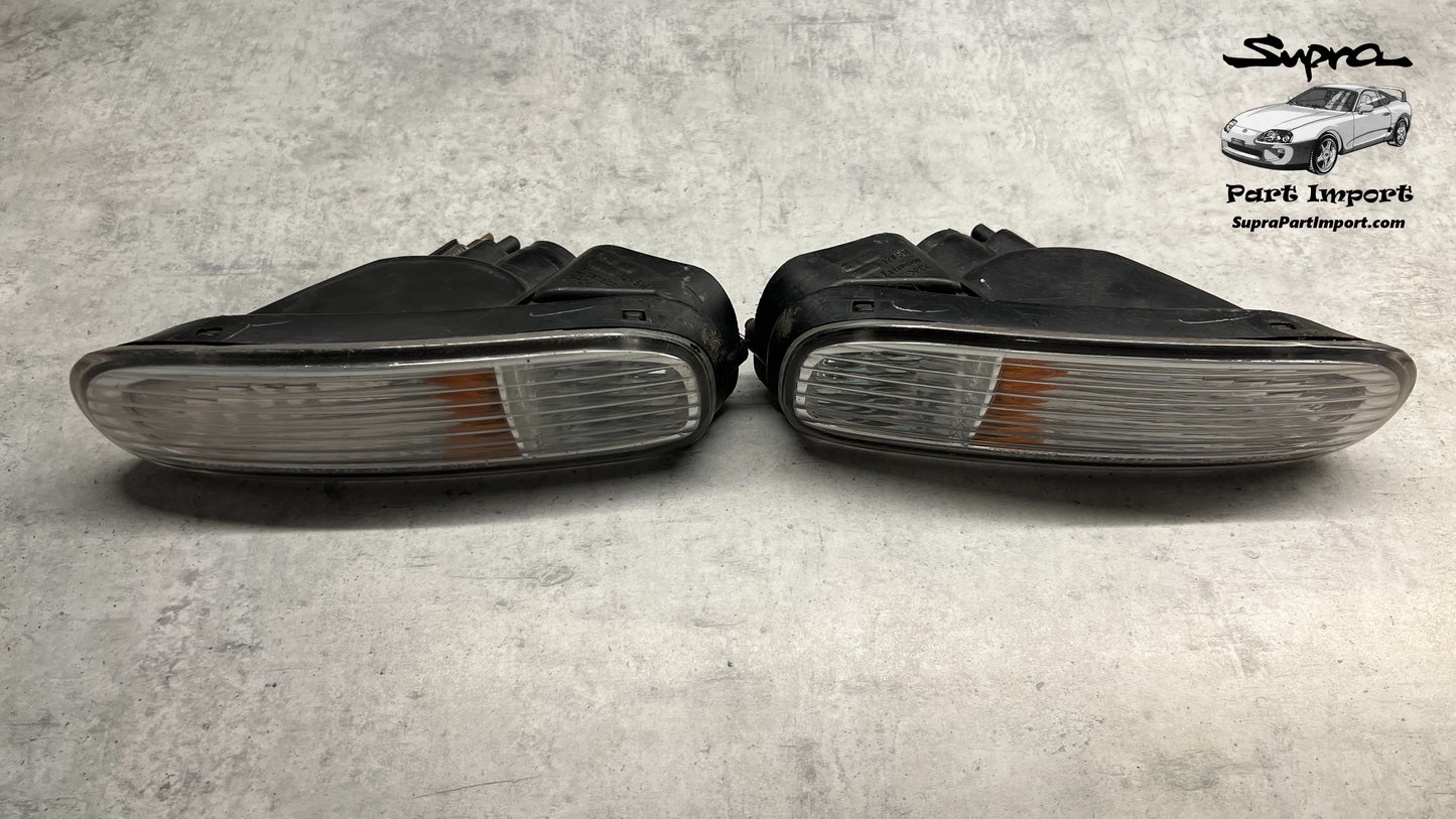 JZA80 Supra Genuine OEM Facelift Turn Signal Set (81510-80086 + 81520-80086)