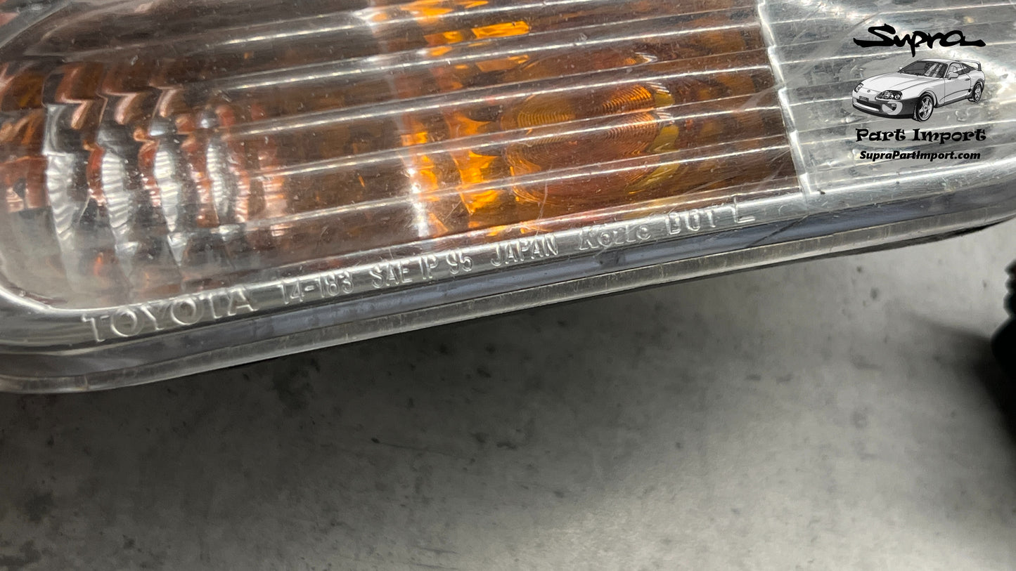 JZA80 Supra Genuine OEM Facelift Turn Signal Set (81510-80086 + 81520-80086)