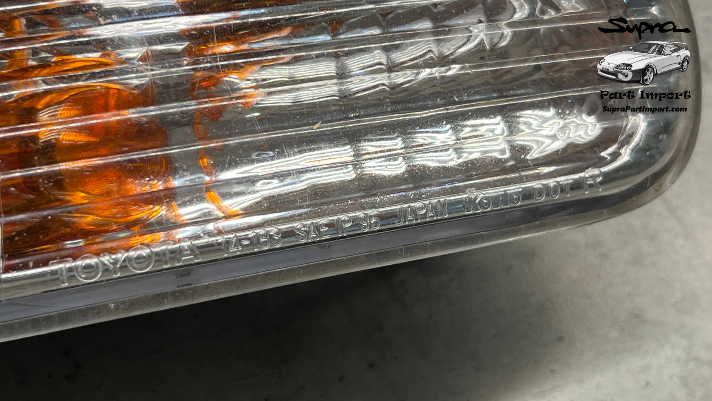 JZA80 Supra Genuine OEM Facelift Turn Signal Set (81510-80086 + 81520-80086)