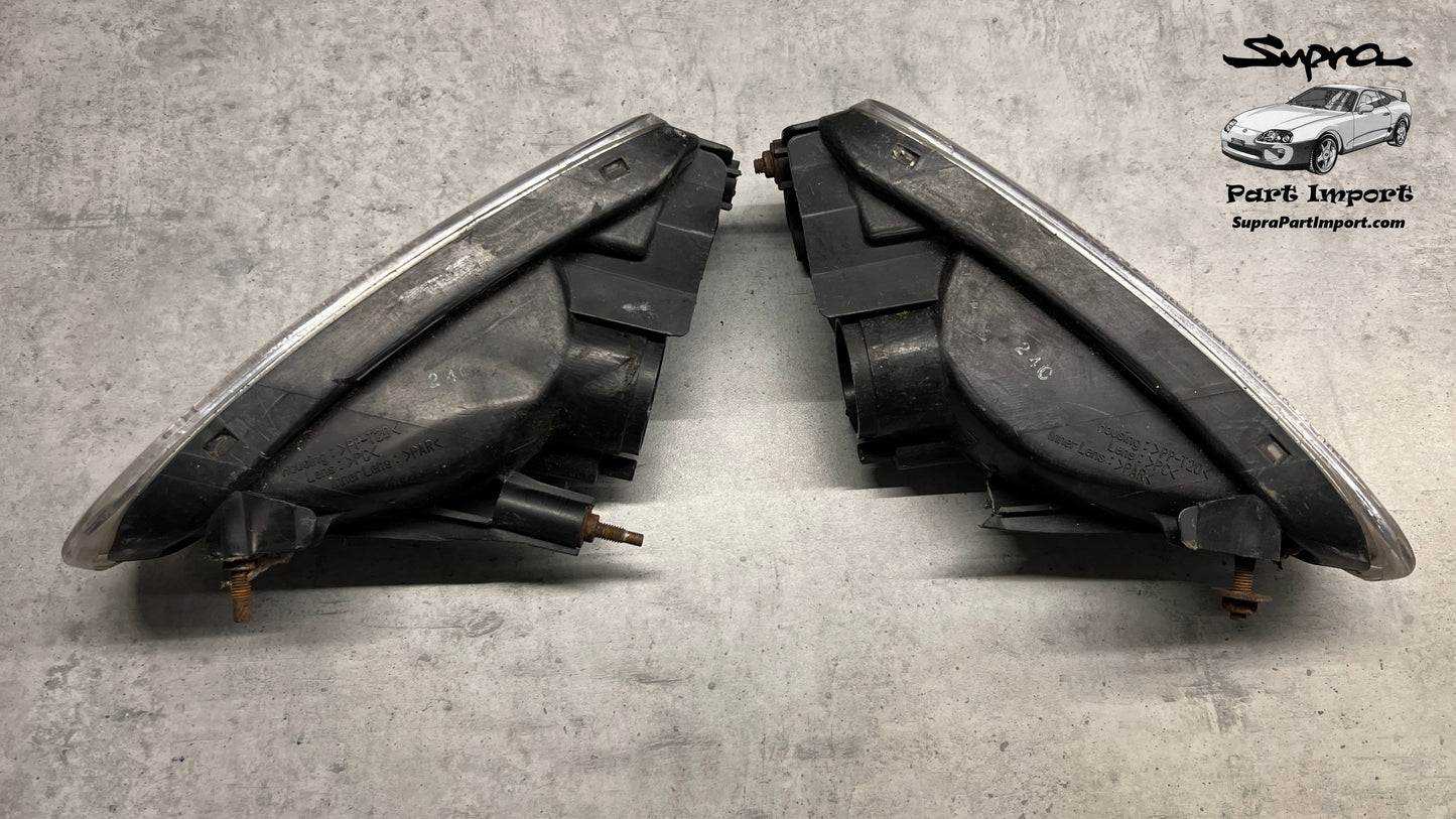 JZA80 Supra Genuine OEM Facelift Turn Signal Set (81510-80086 + 81520-80086)