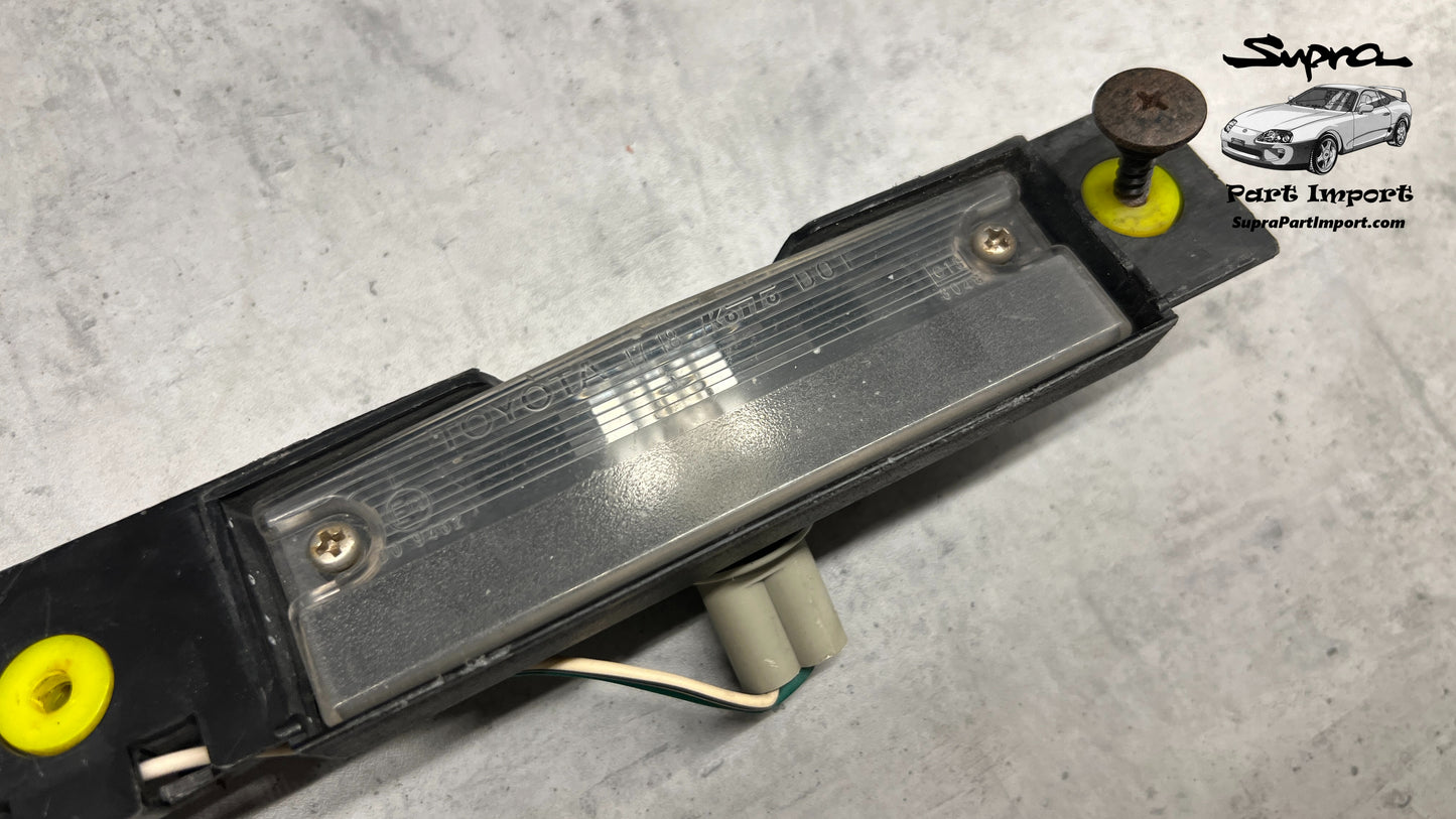 JZA80 Supra Genuine OEM Rear Bumper Licence Plate Light Assembly (81270-24030)