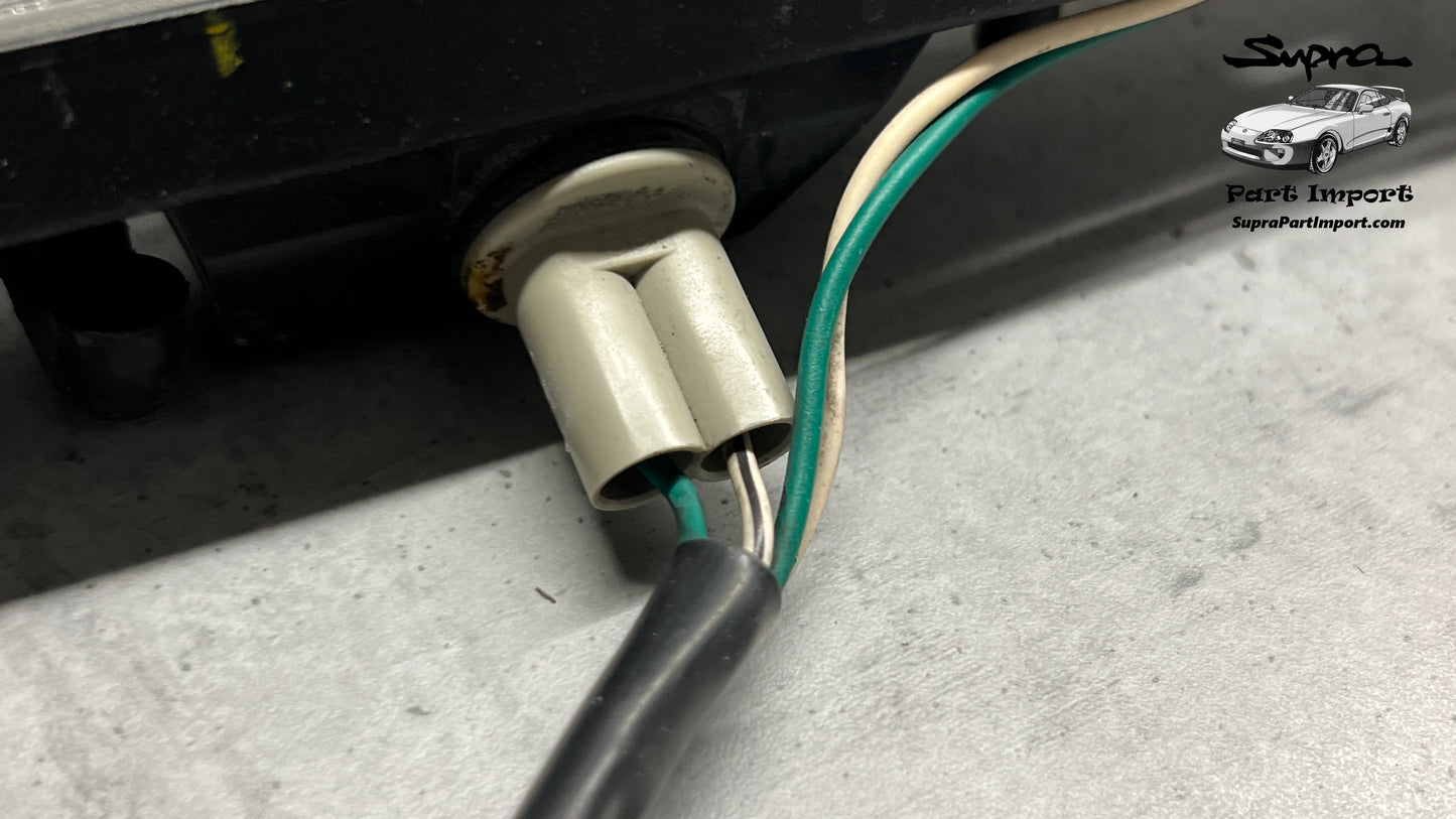 JZA80 Supra Genuine OEM Rear Bumper Licence Plate Light Assembly (81270-24030)