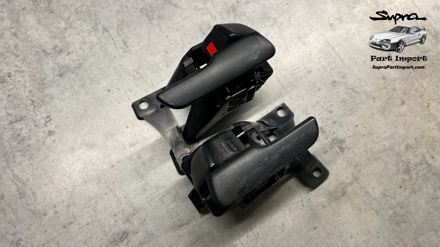 JZA80 Supra Genuine OEM LHD/RHD Interior Door Handle Set (2 pc) (69205-14080-C0 + 69206-14080-C0)